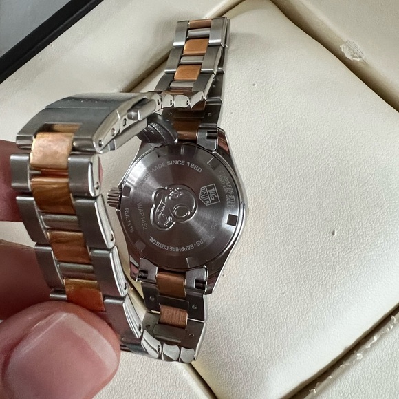 Tag Heuer Women’s Aquaracer Diamond Two Tone Watch - Picture 3 of 8